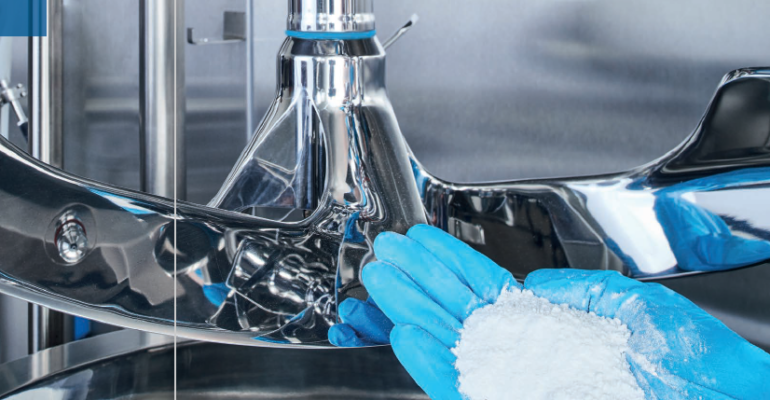 Maximální hygiena</br>Nerezová ocel pro tabletovací systémy